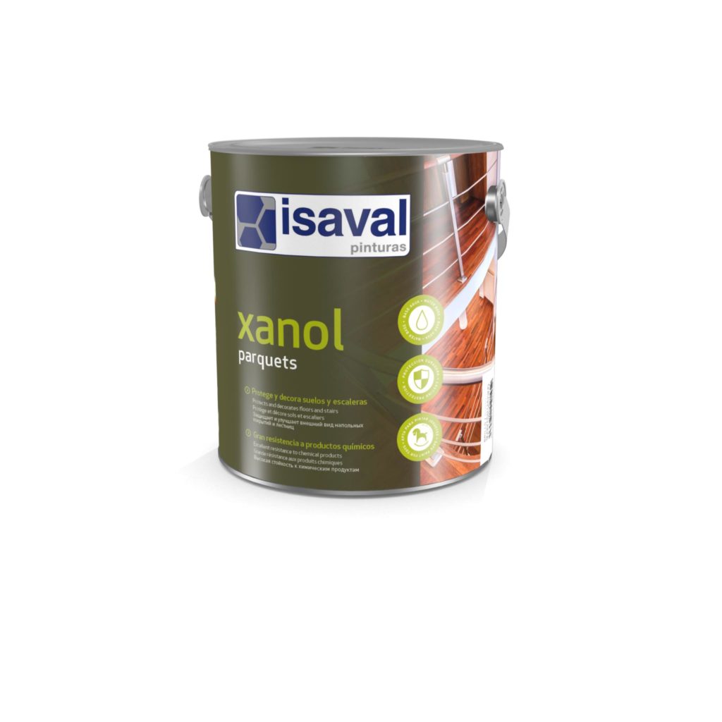 Xanol Parquets. Barniz de poliuretano de Pinturas Isaval