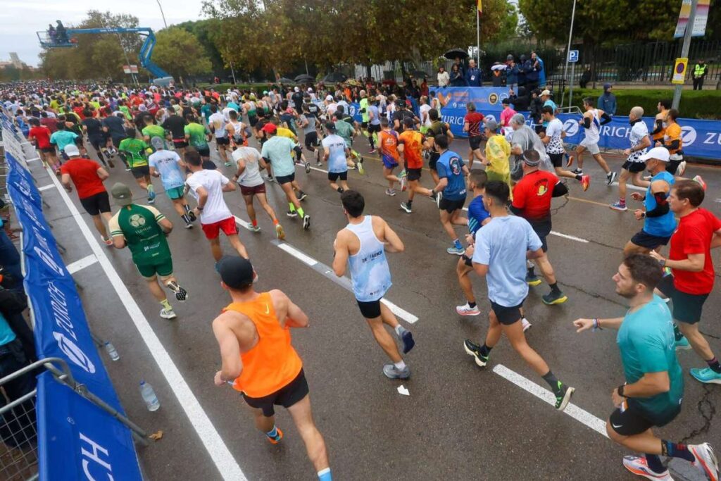 Isaval colabora con su línea de pintura en la Media Maratón de Valencia