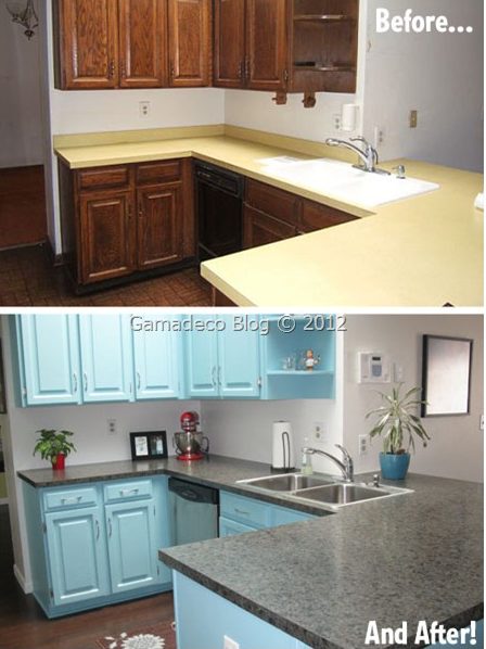 DIY. Pintar los muebles de la cocina para renovarla • Isaval
